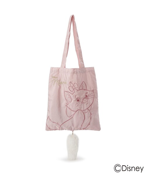 Disney（ディズニー） トートバッグ 「Disney」キャット刺繍トート