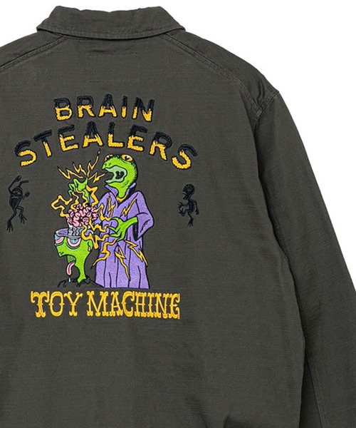 TOY MACHINE（トイマシーン） コート ジャケット TM BRAIN STEELERS 