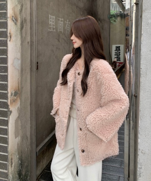 「FAVORITO」 ジャケット F ベージュ レディース_画像8