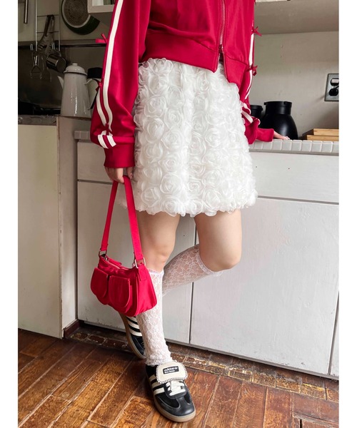 「WC」 ミニスカート FREE アイボリー レディース_画像3