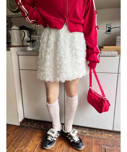 「WC」 ミニスカート FREE アイボリー レディース_画像4