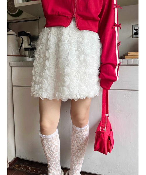 「WC」 ミニスカート FREE アイボリー レディース_画像5