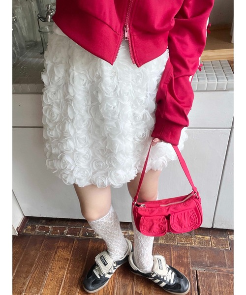 「WC」 ミニスカート FREE アイボリー レディース_画像9