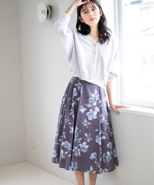 「MISCH MASCH」 ニットカーディガン MEDIUM ホワイト レディース_画像5
