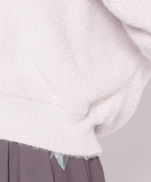 「MISCH MASCH」 ニットカーディガン MEDIUM ホワイト レディース_画像6