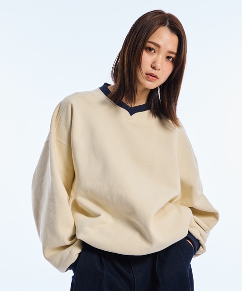 THE BOLDMAN スウェットカットソー MEDIUM クリーム メンズ : ZOZOTOWN 
