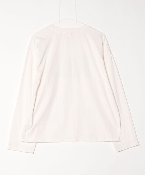 「EMMA CLOTHES」 長袖Tシャツ M ホワイト メンズ_画像2