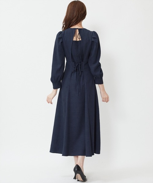 「SWINGLE」 長袖ワンピース MEDIUM パープル系その他6 レディース_画像6
