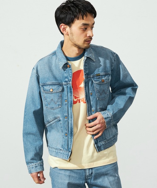 Wrangler（ラングラー） デニムジャケット MEDIUM ブルー メンズ 