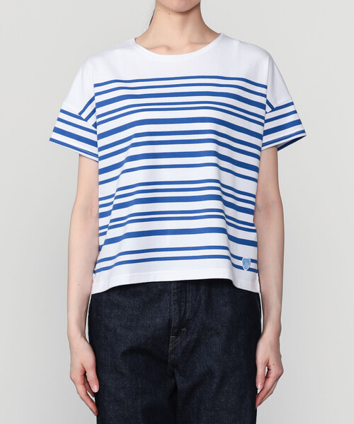 ORCIVAL（オーシバル） tシャツ 半袖 | コットン クルーネック半袖T