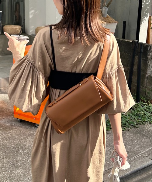 「CAPRICIEUX LE'MAGE」 ショルダーバッグ FREE ベージュ レディース_画像2