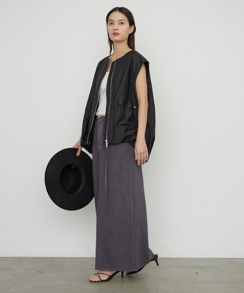 Loungedress（ラウンジドレス） ベスト ジレ ボリュームノースリ