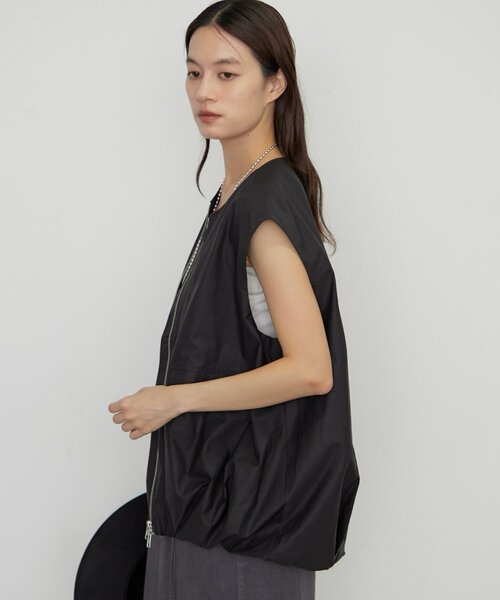 Loungedress（ラウンジドレス） ベスト ジレ ボリュームノースリ