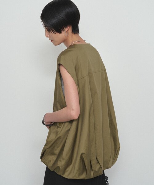 Loungedress（ラウンジドレス） ベスト ジレ ボリュームノースリ