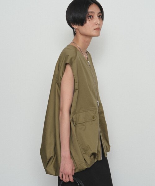 Loungedress（ラウンジドレス） ベスト ジレ ボリュームノースリ