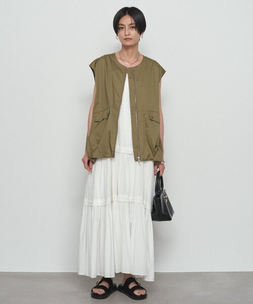 Loungedress（ラウンジドレス） ベスト ジレ ボリュームノースリ
