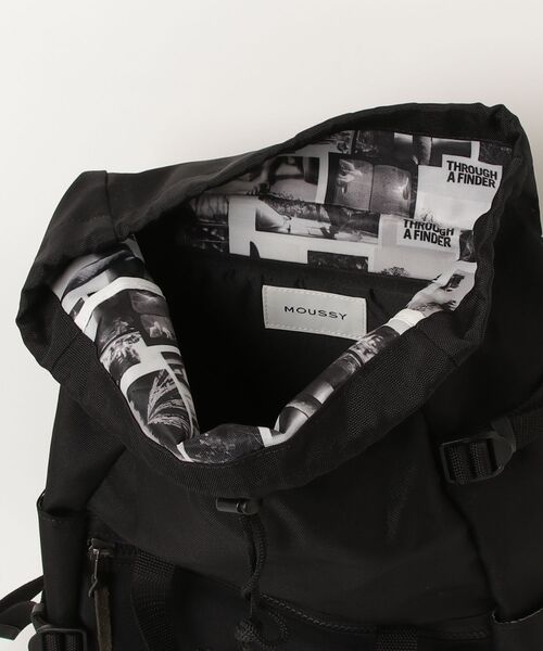 「MAKAVELIC」 リュック「moussyコラボ」 - ブラック レディース_画像4