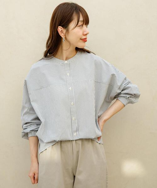 URBAN RESEARCH Sonny Label 長袖ブラウス FREE ライトブルー