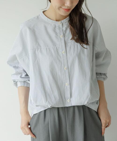 URBAN RESEARCH Sonny Label 長袖ブラウス FREE ライトブルー