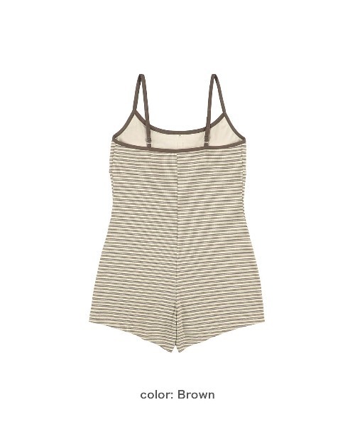 ALEXIA STAM（アリシアスタン） サロペット オーバーオール Striped