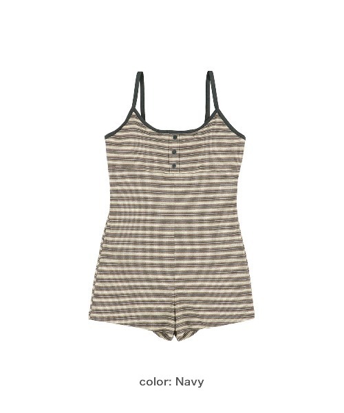 ALEXIA STAM（アリシアスタン） サロペット オーバーオール Striped
