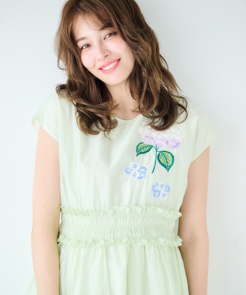 Chesty（チェスティ） ワンピース 紫陽花ワンピース : ZOZOTOWN Yahoo