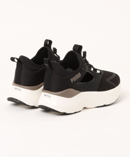 「PUMA」 ローカットスニーカー 24.0cm ブラック レディース_画像2