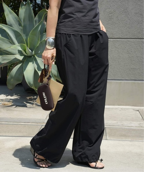 CELERI パンツ 追加 パラシュート パンツ レディース : ZOZOTOWN Yahoo
