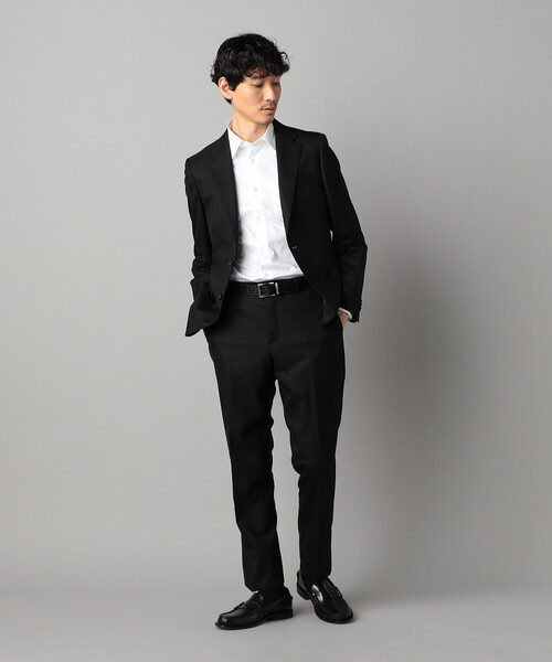 「COMME CA MEN」 ビジネスシャツ M ホワイト メンズ_画像3