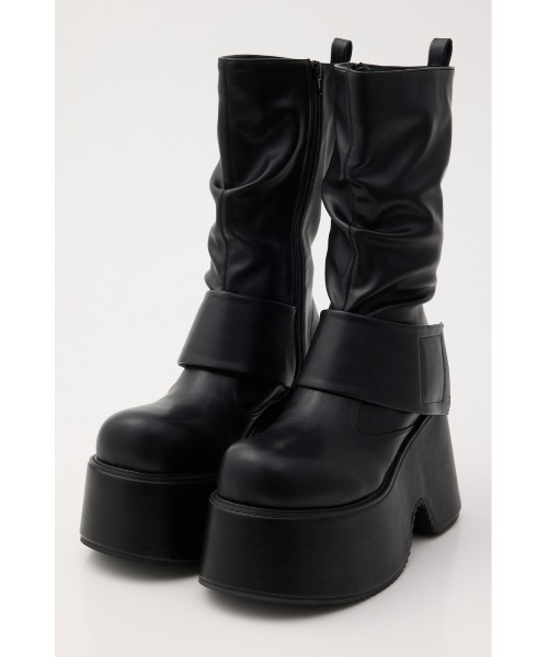 SLY（スライ） ブーツ THICK BELT PLATFORM BOOTS シックベルト