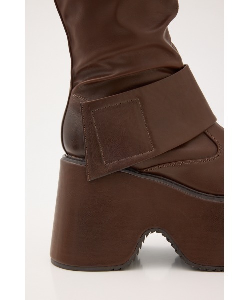 SLY（スライ） ブーツ THICK BELT PLATFORM BOOTS シックベルト