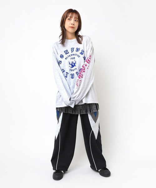 「RNA」 イージーパンツ MEDIUM グレー レディース_画像7
