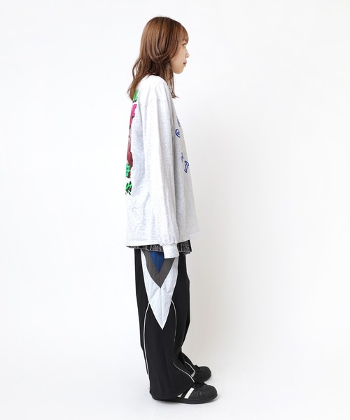 「RNA」 イージーパンツ MEDIUM グレー レディース_画像10
