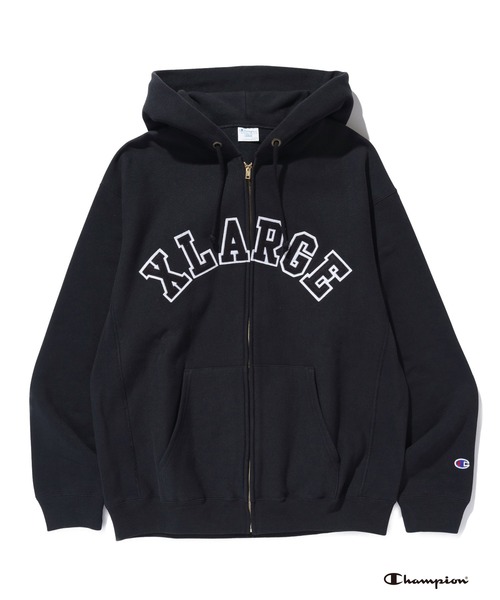 Champion Reverse Weave パーカー XXL ブラック Champion（チャンピオン） パーカー XLARGE×Champion REVERSE WEAVE
