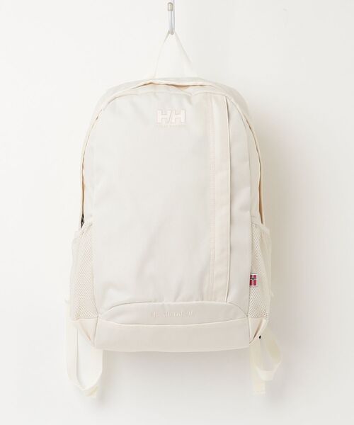 最終価格【極美品】 HELLY HANSEN バックパック ホワイトベージュ HELLY HANSEN（ヘリーハンセン） リュック - ベージュ メンズ