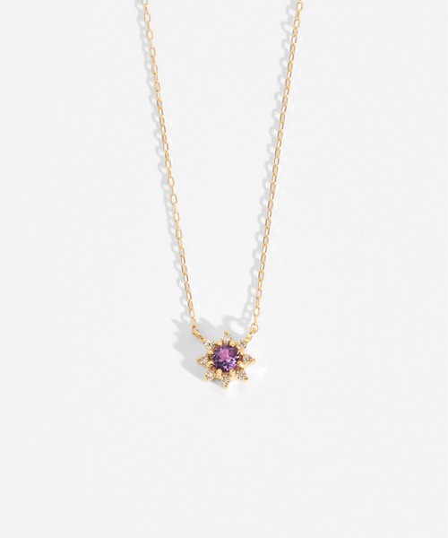 Jewel closet by L&Co. ネックレス K18 カラーストーン 