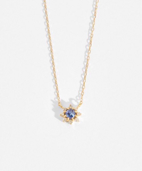 Jewel closet by L&Co. ネックレス K18 カラーストーン