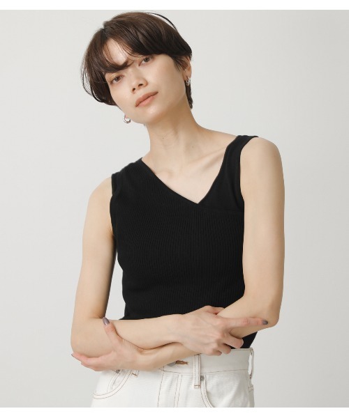 タンクトップ Double Strap Knit Tanktop ダブルストラップニットタンククトップ990円 人気ブランド多数対象 タンクトップ Double Strap Knit Tanktop ダブルストラップニットタンククトップ990円 人気ブランド多数対象