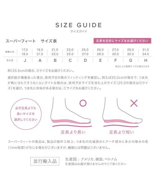 新品未使用　スーパーフィート　インソール　ベリー　23.0-25.0 新品未使用 スーパーフィート インソール ベリー 23.0-25.0