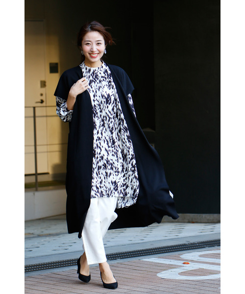 ベスト ジレ 一点投入で誰でも素敵に春ジレ着回し術 レディース Ehre style ベスト ジレ 一点投入で誰でも素敵に春ジレ着回し術