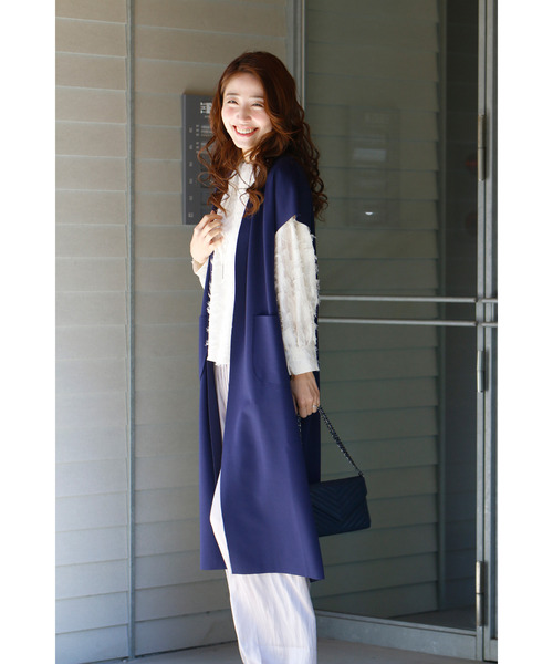 ベスト ジレ 一点投入で誰でも素敵に春ジレ着回し術 レディース Ehre style ベスト ジレ 一点投入で誰でも素敵に春ジレ着回し術