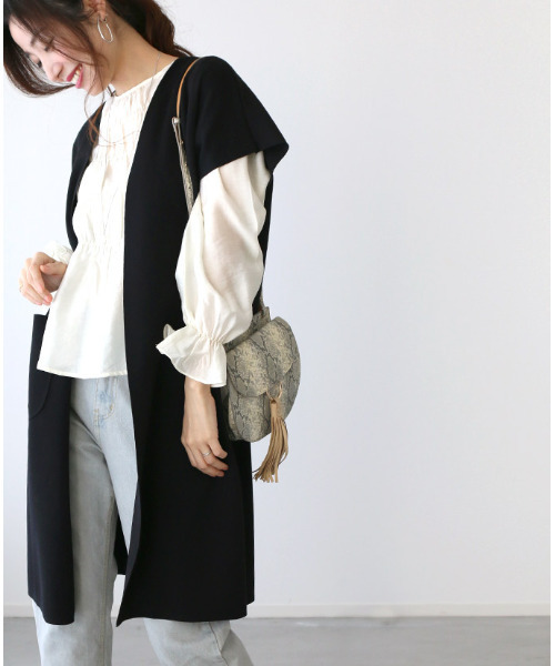 ベスト ジレ 一点投入で誰でも素敵に春ジレ着回し術 レディース Ehre style ベスト ジレ 一点投入で誰でも素敵に春ジレ着回し術