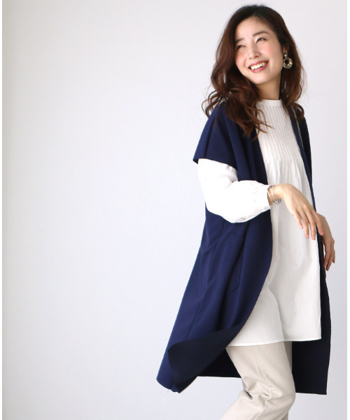 Ehre style ベスト ジレ 一点投入で誰でも素敵に春ジレ着回し術