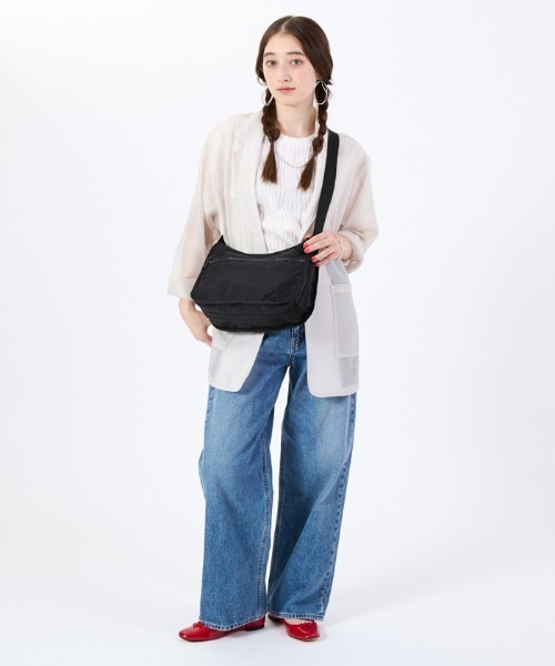 ✨美品✨レスポートサック　CLASSIC HOBO　ブラック　ショルダーバッグ CLASSIC HOBOブラックシャイン（クロスボディ/ショルダーバッグ