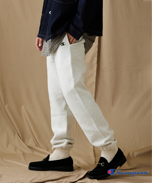【Champion/チャンピオン×JS】別注 リバースウィーブスウェットパンツ Champion（チャンピオン） スウェットパンツ ジャージ 「Champion