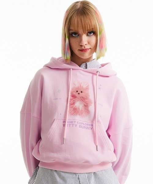 パーカー KIRSH WITTY BUNNY PLANET EXPLORER HOODIE/キルシー