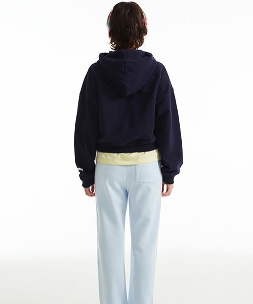 パーカー KIRSH WITTY BUNNY PLANET EXPLORER HOODIE/キルシーウィティーバニープラネットエクスプローラーフーディ KIRSH Witty Bunny Planet Explorer Crop Hoodie Pink