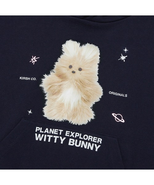 パーカー KIRSH WITTY BUNNY PLANET EXPLORER HOODIE/キルシー