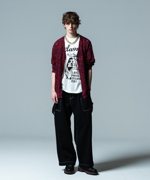 THE CRIME Leopard cardigan クライミー　カーディガン THE CRIME Leopard cardigan クライミー カーディガン - メルカリ