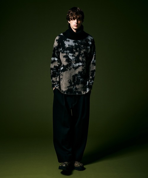 glamb セーター ニット Watercolor Turtle Knit / ウォーター